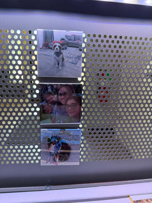 Custom Photo Magnets set of 9